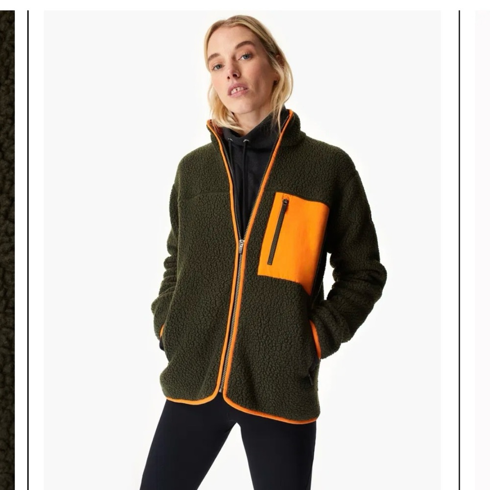 Sweaty Betty Wanderer Sherpa Jacket size XS